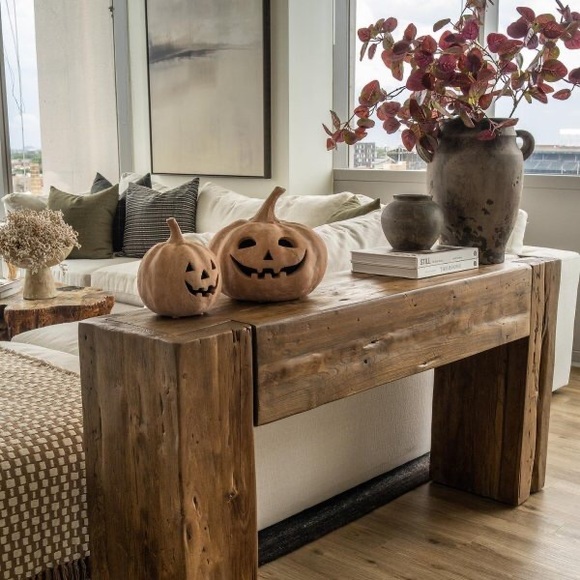 Pottery Barn Medium Size Handmade Terracotta Spooky and Cute Jack O' Lan… - Picture 6 of 16